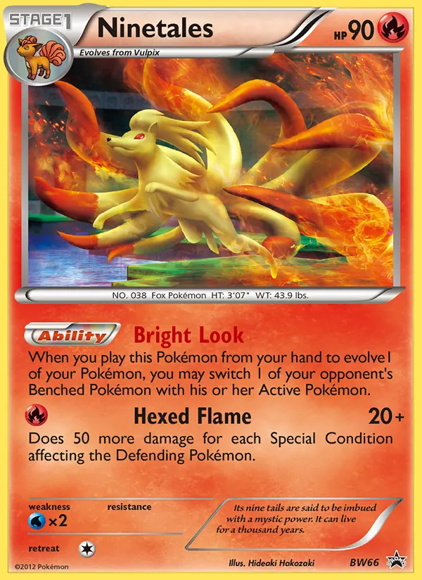 Ninetales (BW Black Star Promos #BW66/101)