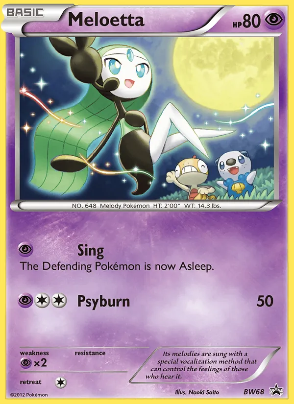 Meloetta (SW Promokarten #BW68/101)