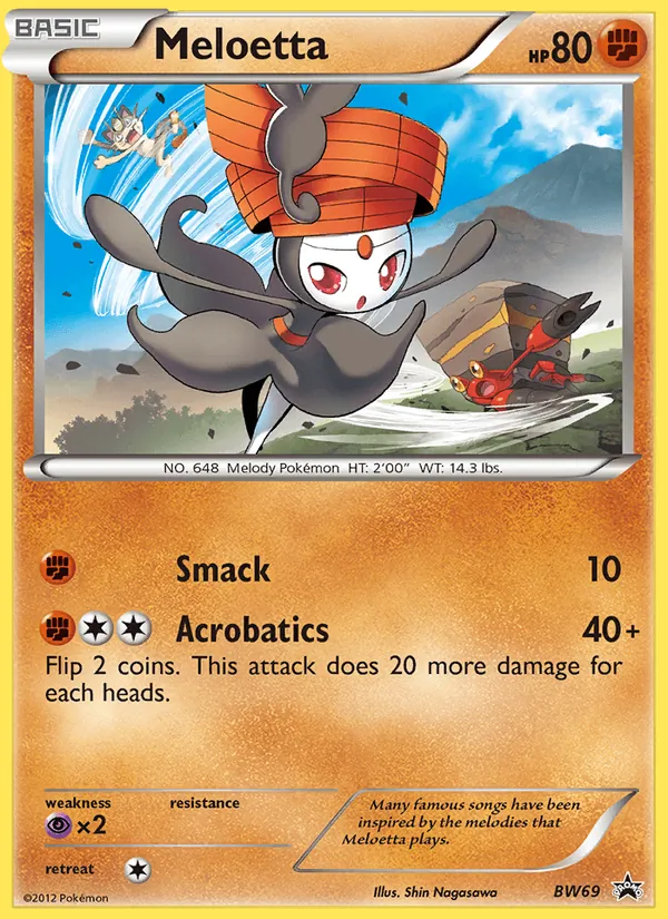 Meloetta (SW Promokarten #BW69/101)