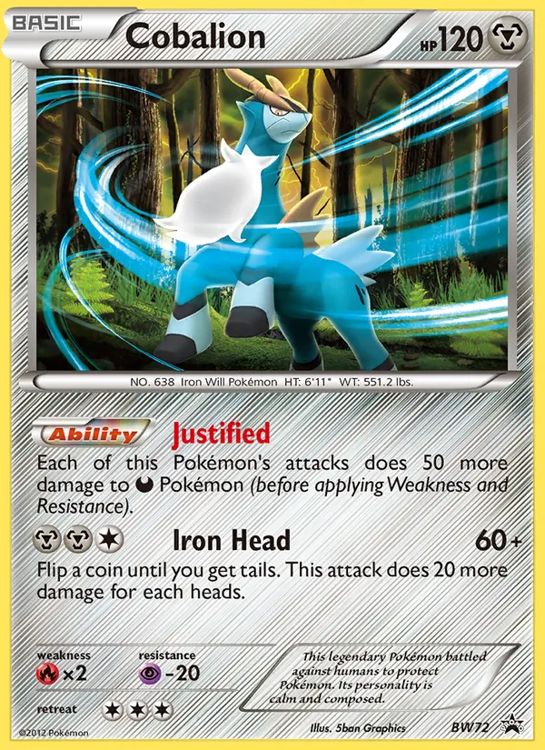 Cobalion (NB Promo #BW72/101)