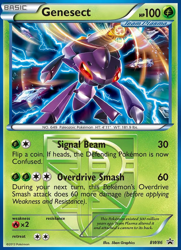 Genesect (NB Promo #BW86/101)