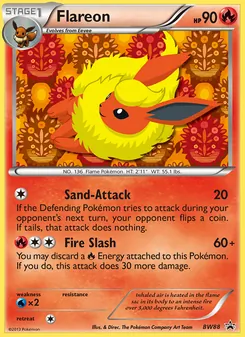 Flareon (SW Promokarten #BW88/101)