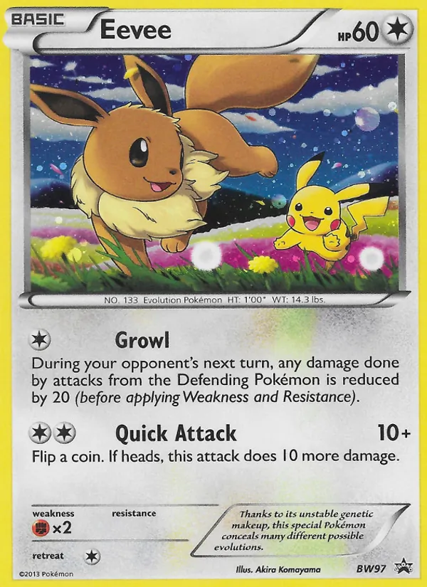Eevee (BW Black Star Promos #BW97/101)