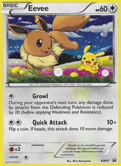 Eevee (BW Black Star Promos #BW97/101)