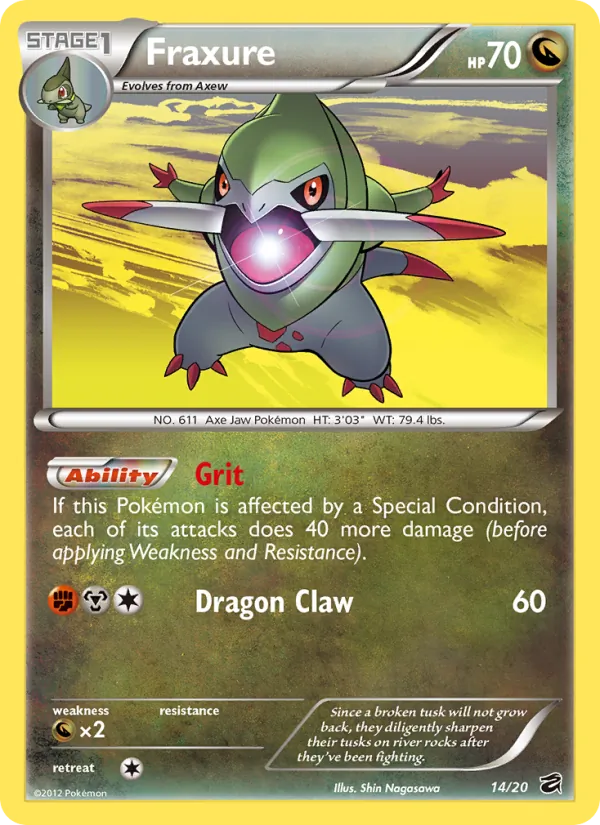 Fraxure (Dragon Vault #14/20)