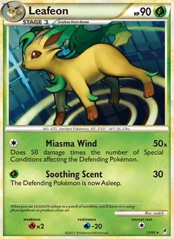 Leafeon (Richiamo delle Leggende #13/95)