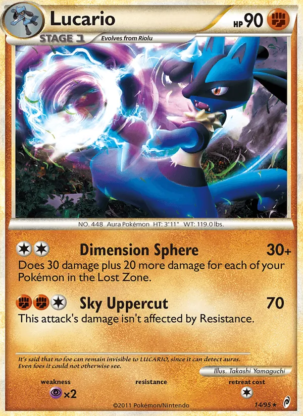 Lucario (Richiamo delle Leggende #14/95)