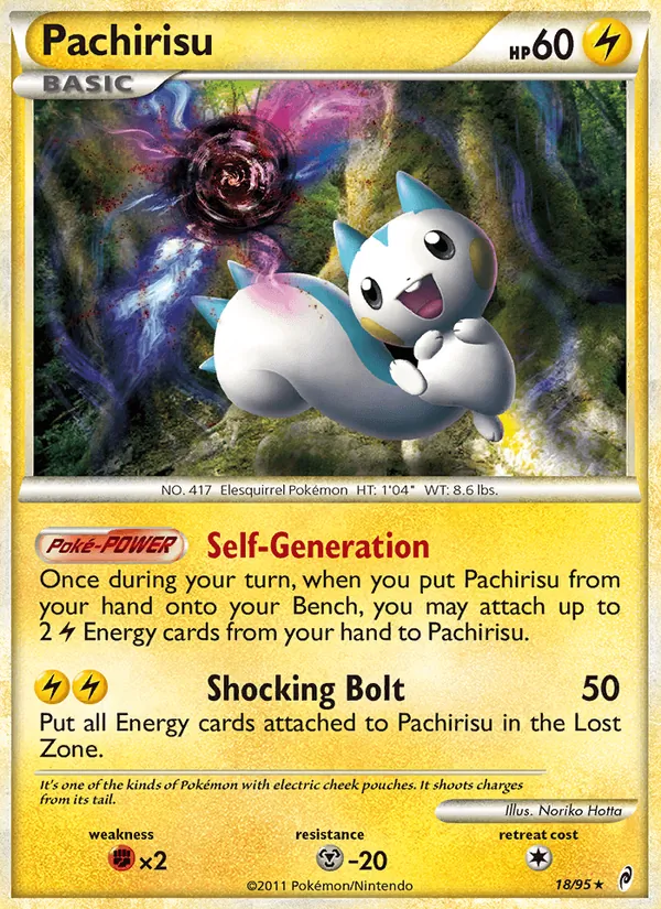 Pachirisu (Richiamo delle Leggende #18/95)