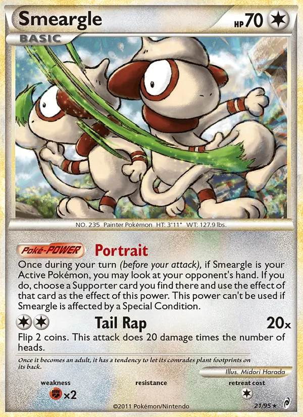 Smeargle (Richiamo delle Leggende #21/95)