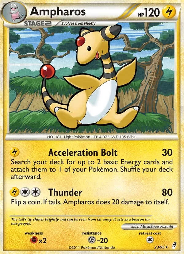 Ampharos (Richiamo delle Leggende #23/95)