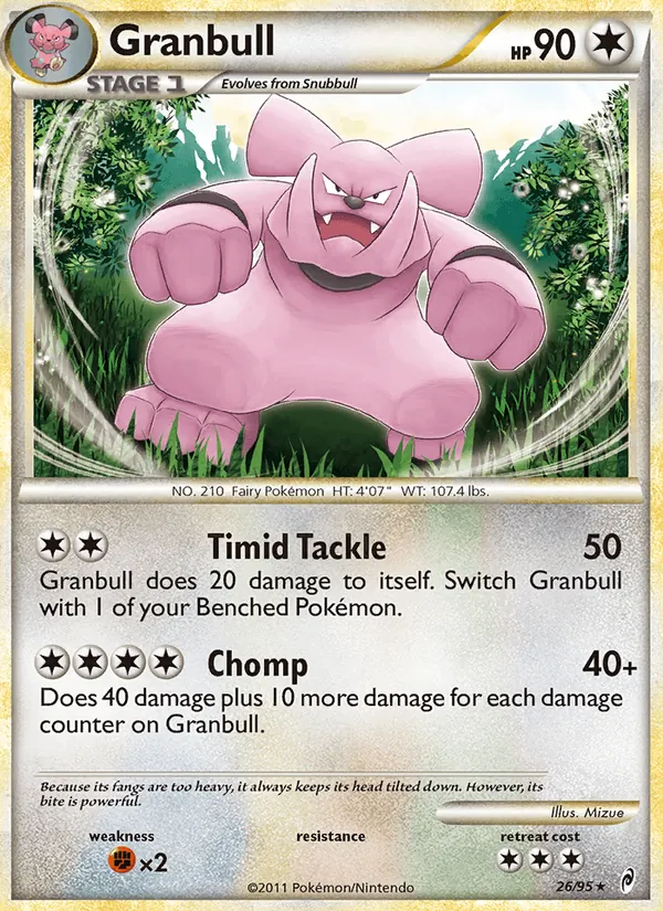 Granbull (Call of Legends #26/95)