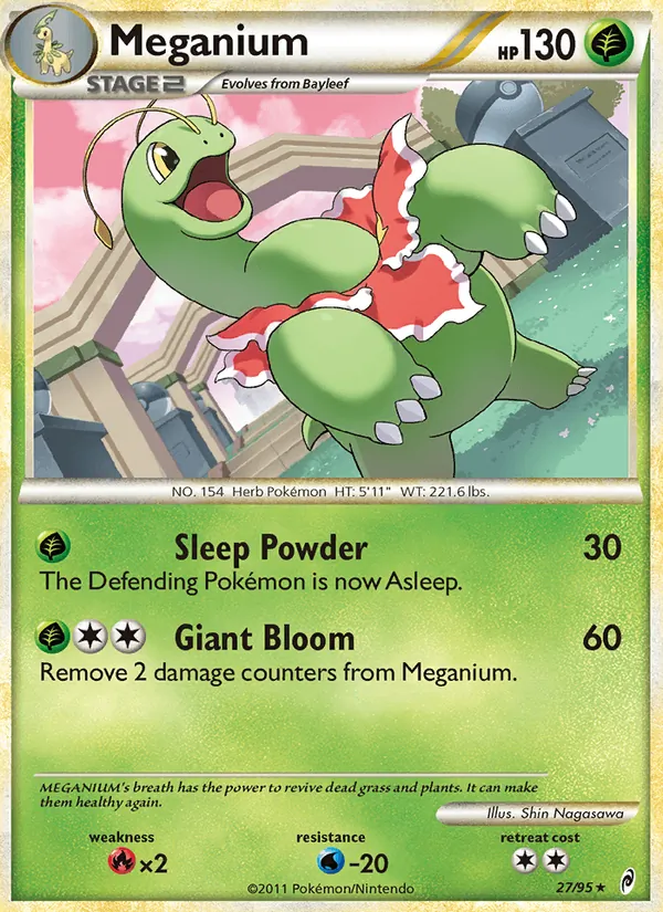 Meganium (Richiamo delle Leggende #27/95)