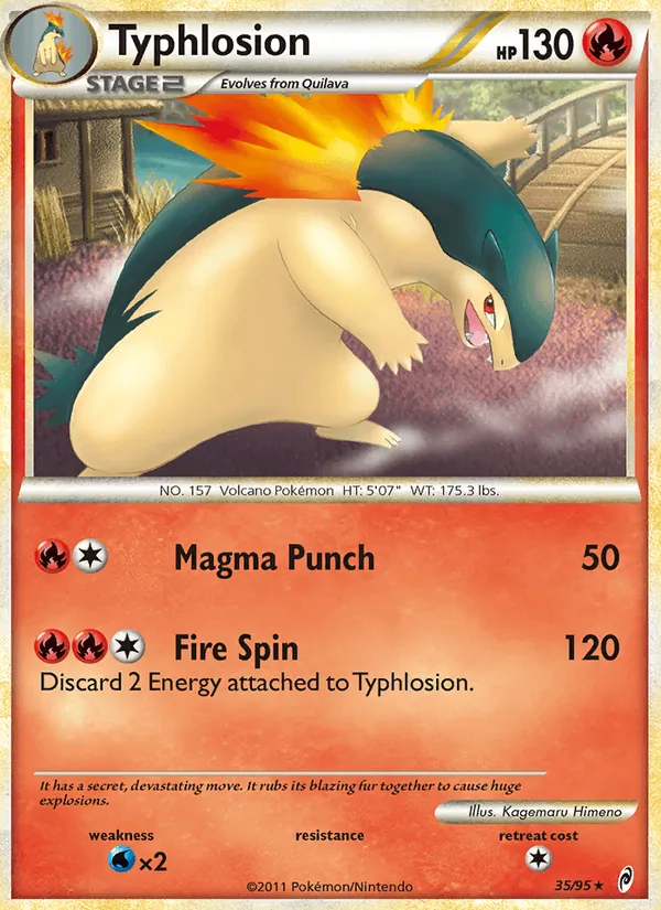 Typhlosion (Richiamo delle Leggende #35/95)
