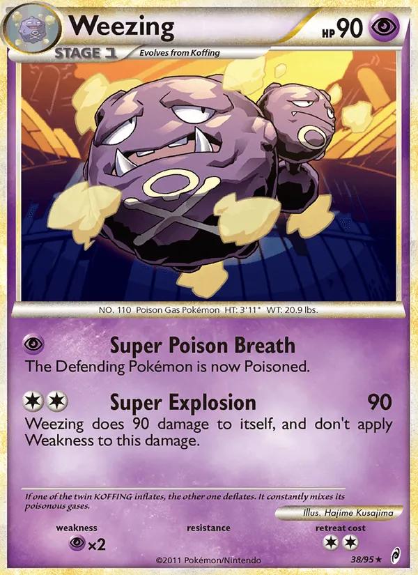 Weezing (Richiamo delle Leggende #38/95)
