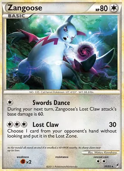 Zangoose (Call of Legends #39/95)