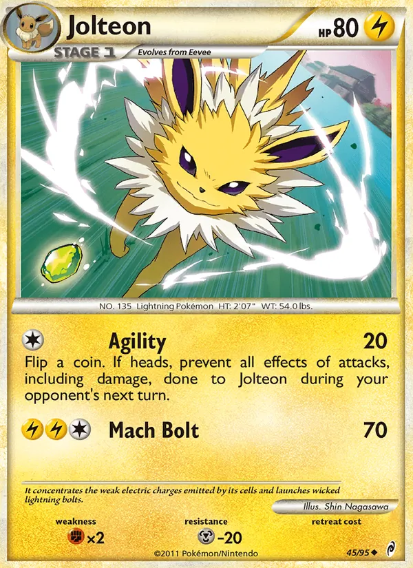 Jolteon (Richiamo delle Leggende #45/95)
