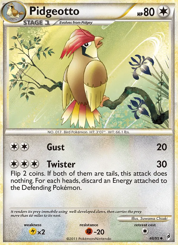 Pidgeotto (Richiamo delle Leggende #48/95)