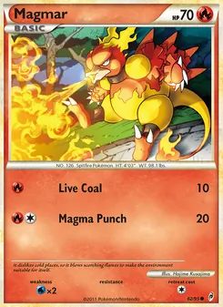 Magmar (Richiamo delle Leggende #62/95)