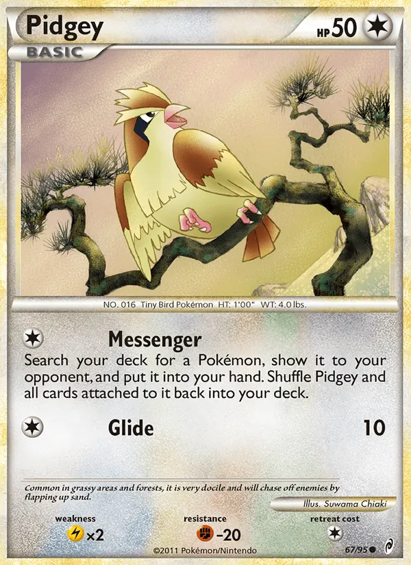 Pidgey (Call of Legends #67/95)