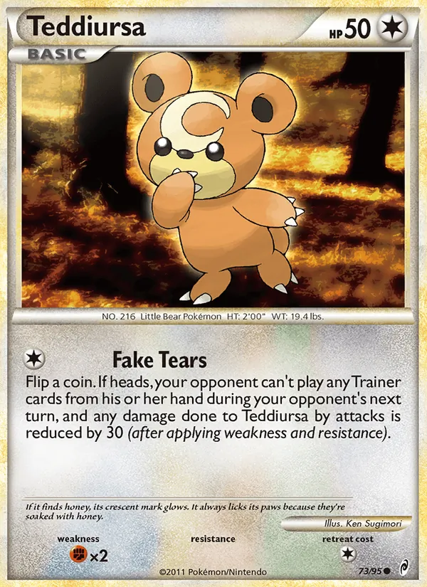 Teddiursa (Call of Legends #73/95)