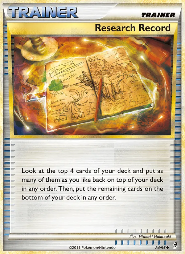 Research Record (Call of Legends #84/95)