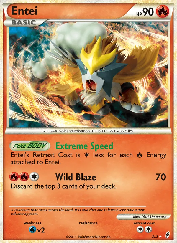 Entei (Richiamo delle Leggende #SL3/95)