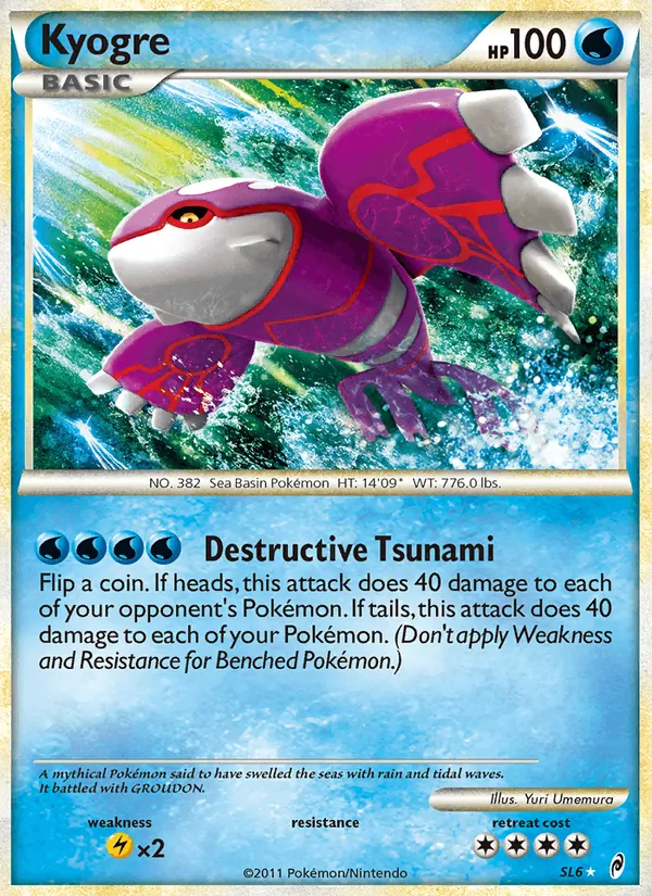 Kyogre (Call of Legends #SL6/95)
