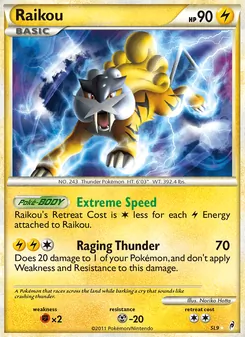 Raikou (Call of Legends #SL9/95)
