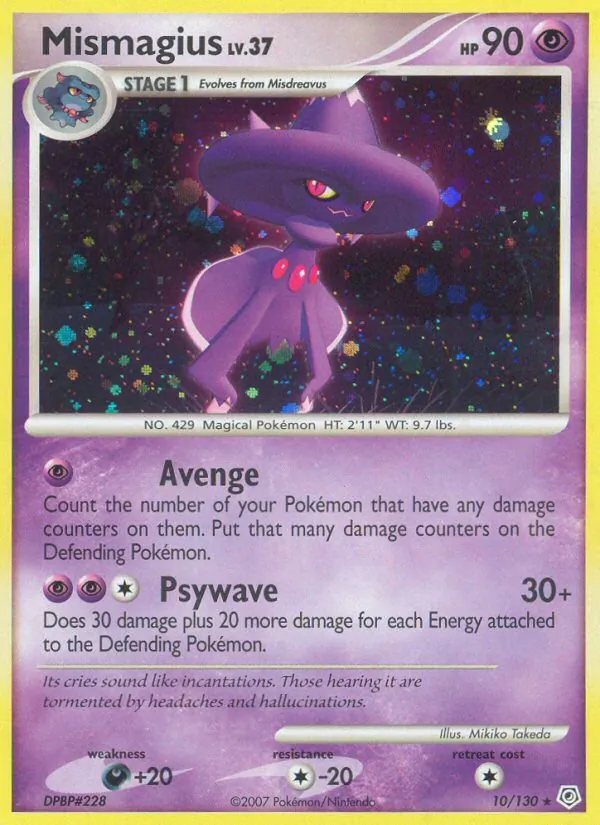 Mismagius (Diamond & Pearl #10/130)