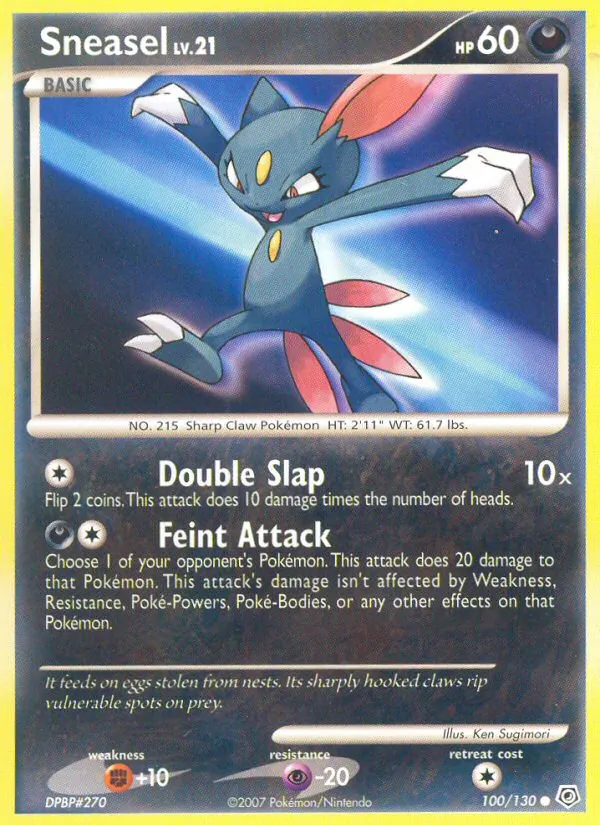 Sneasel (Diamond & Pearl #100/130)