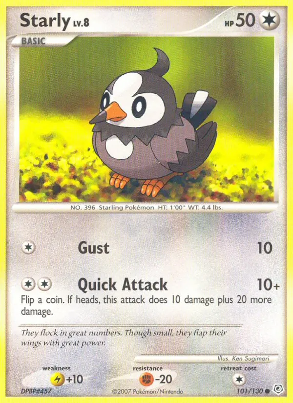 Starly (Diamond & Pearl #101/130)