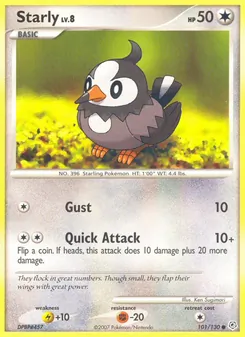 Starly (Diamond & Pearl #101/130)