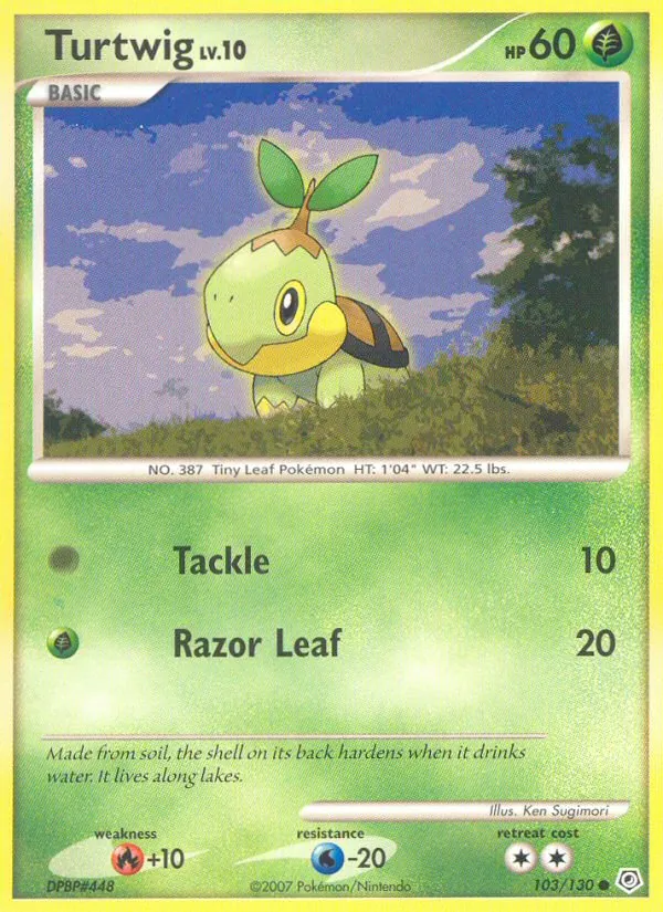 Turtwig (Diamond & Pearl #103/130)
