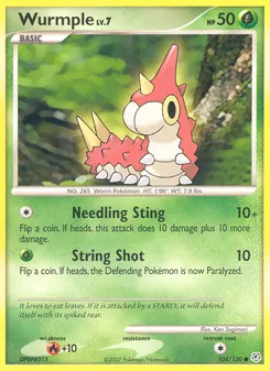 Wurmple (Diamond & Pearl #104/130)