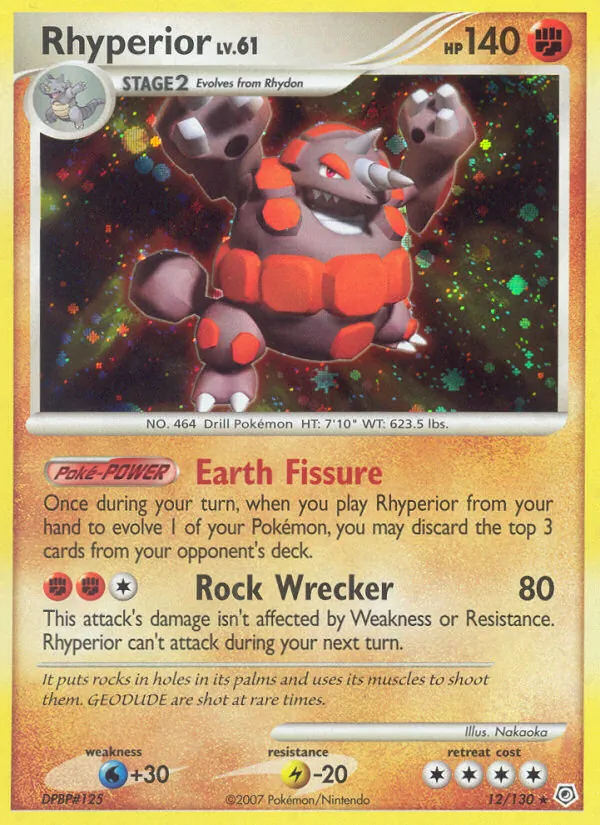 Rhyperior (Diamond & Pearl #12/130)