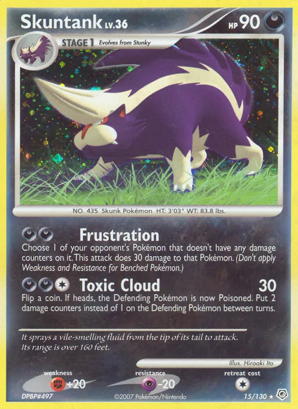 Skuntank (Diamond & Pearl #15/130)