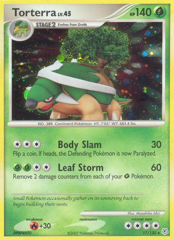 Torterra (Diamond & Pearl #17/130)