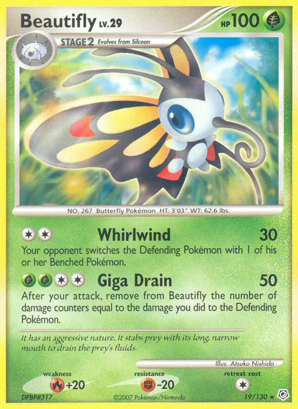 Beautifly (Diamond & Pearl #19/130)