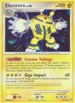 Electivire (Diamond & Pearl #3/130)