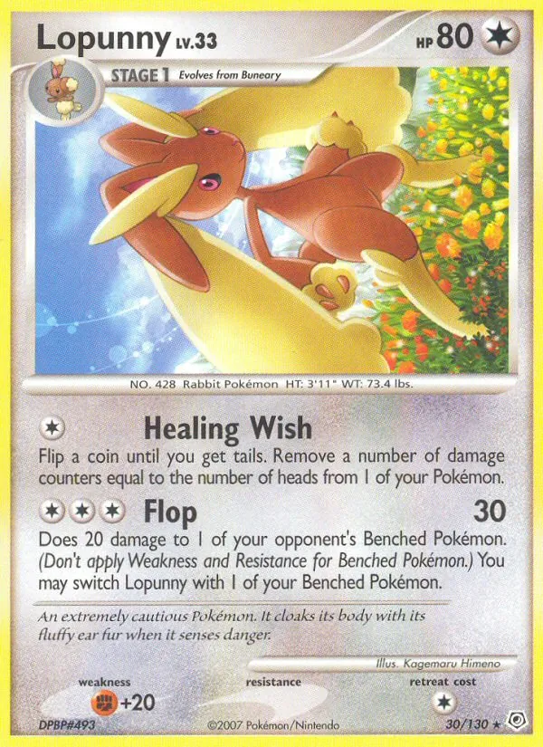Lopunny (Diamond & Pearl #30/130)