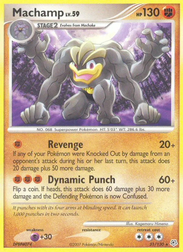 Machamp (Diamond & Pearl #31/130)