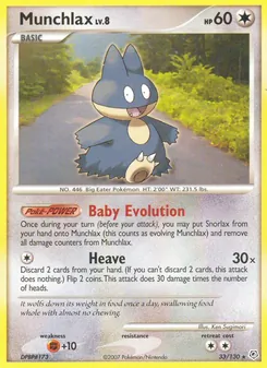 Munchlax (Diamond & Pearl #33/130)