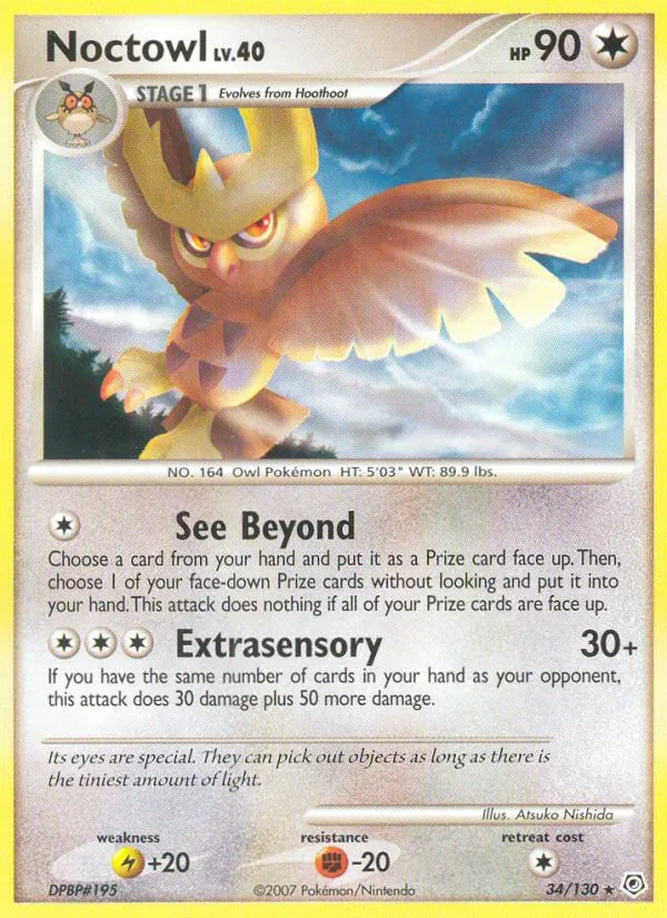 Noctowl (Diamond & Pearl #34/130)