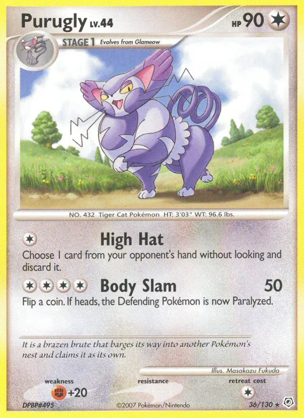 Purugly (Diamond & Pearl #36/130)