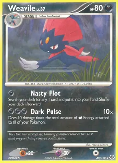 Weavile (Diamond & Pearl #40/130)