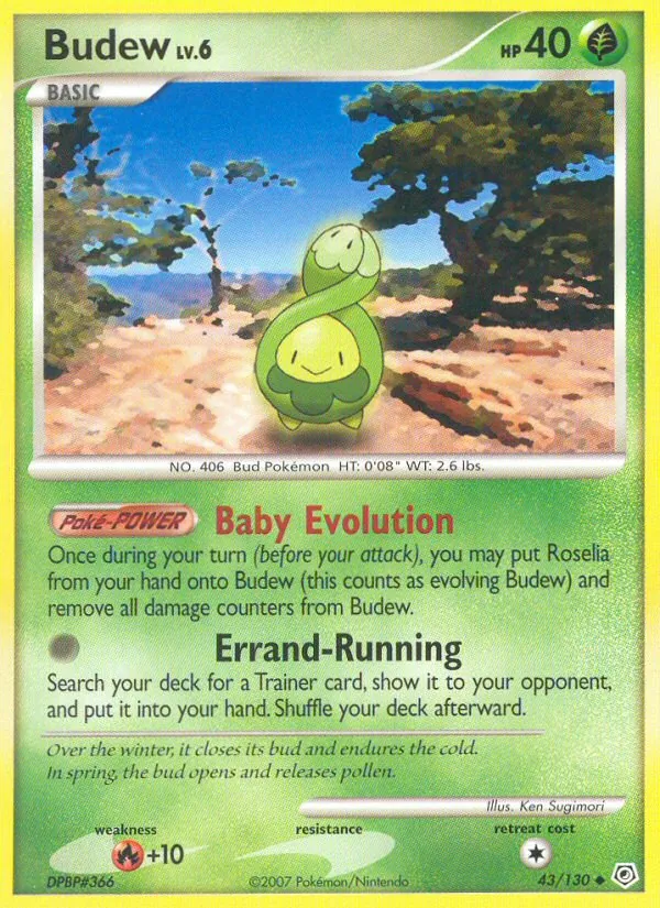 Budew (Diamond & Pearl #43/130)
