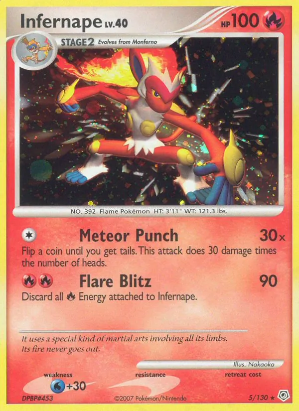 Infernape (Diamond & Pearl #5/130)
