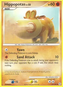 Hippopotas (Diamante & Perla #51/130)