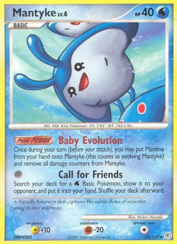 Mantyke (Diamond & Pearl #55/130)