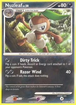 Nuzleaf (Diamante & Perla #57/130)